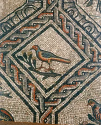 Detail of Floor of the Early Christian Basilica of Aquileia, Udine